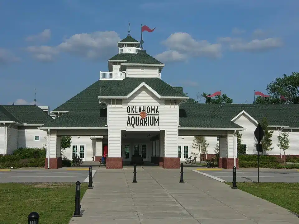 The Oklahoma Aquarium on the Arkansas River in Jenks